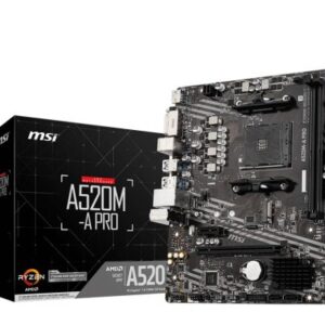 MSI A520M-A PRO (AM4) MOTHER
