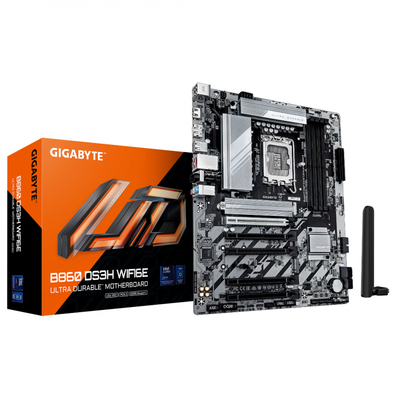 MOTHER GIGABYTE (LGA 1851) B860 DS3H WIFI6E