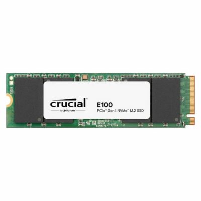 DISCO RIGIDO SSD 480GB CRUCIAL E100 M2 NVME GEN4 PCIE 2280 CT480E100SSD8C