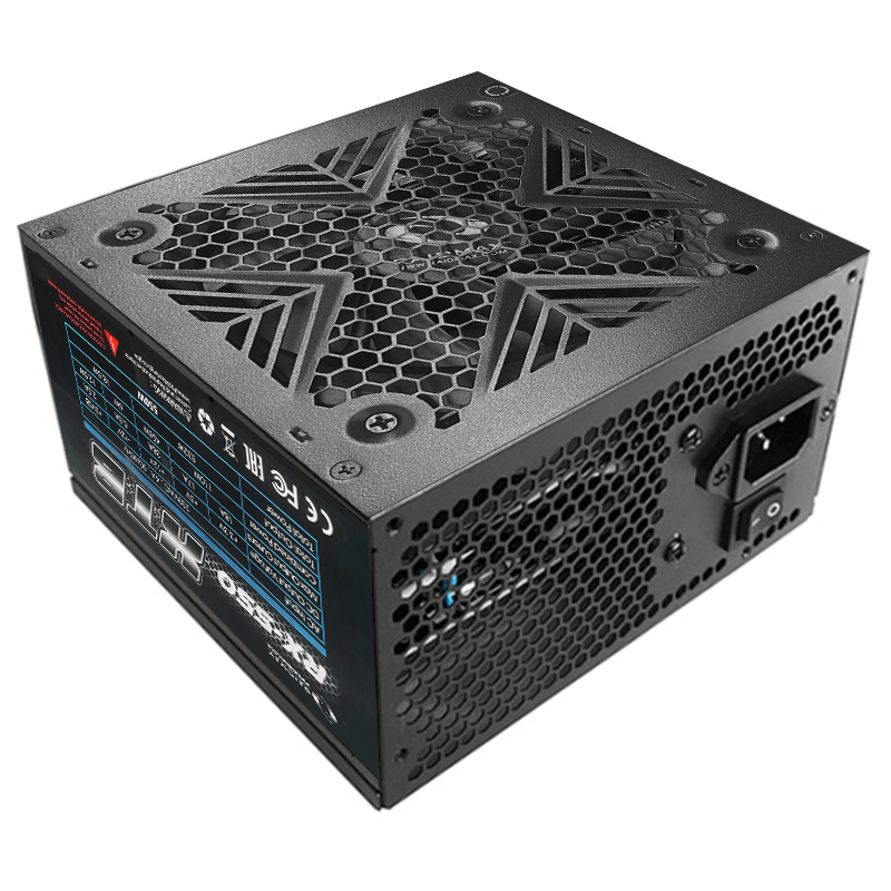 FUENTE GAMER 650W RAIDMAX XTB