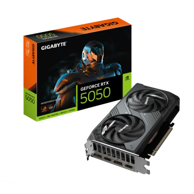 PLACA DE VIDEO GIGABYTE RTX 5050 WF OC 8GB