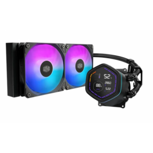 WATER COOLER MASTER MASTERLIQUID CORE NEX DIGITAL 240 BLACK ARGB