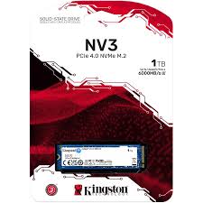 DISCO RIGIDO SSD 1TB KINGSTON M2 NVME NV3 PCIE 4.0