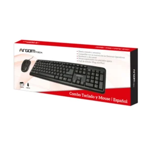 TECLADO+MOUSE ARGOMTECH ARG-KB-7418 USB