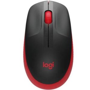 MOUSE LOGITECH M190 ROJO INALAMBRICO WS