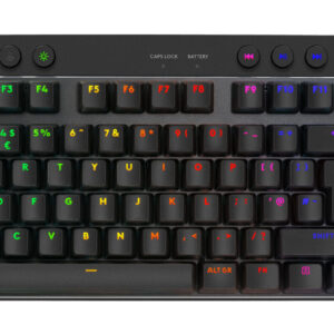 TECLADO LOGITECH GAMER PRO X TKL RAPID BLACK 920-01331