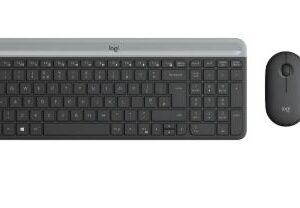 TECLADO+MOUSE LOGITECH MK470 WS INALAMBRICO 920-009266 NEGRO