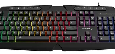 TECLADO RETROILUMINADO NETMAK NM-X402