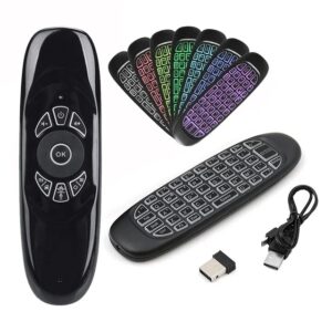 TECLADO SMART TV NOGA + MOUSE INALAMBRICO NKB-AIR RGB