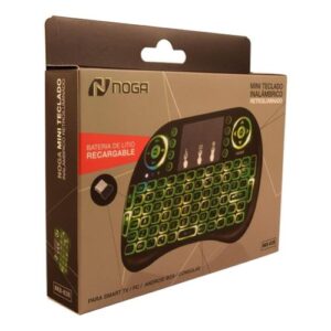 TECLADO SMART TV NOGA RETROILUMINADO K2R RGB