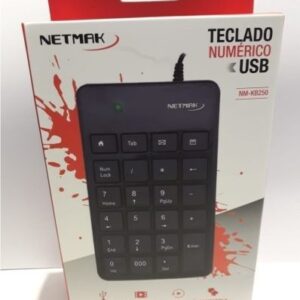TECLADO NUMERICO NETMAK NM-KB250 USB