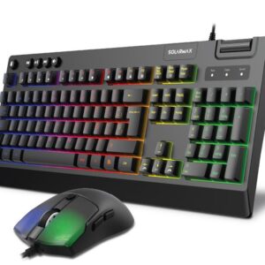 TECLADO+MOUSE SOLARMAX GAMER GC2P8200 RGB