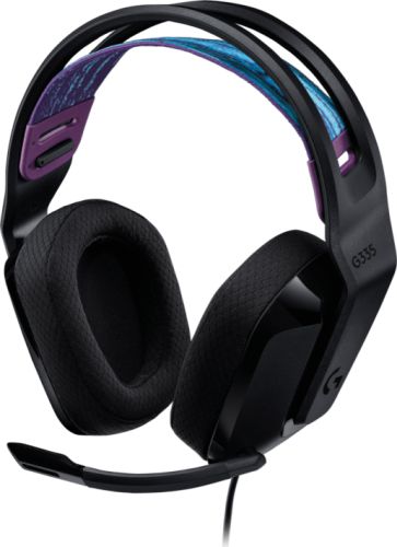 LOGITECH G335 | 1 PLUG | CON MICROFONO | PS4 PC | NEGRO 981-000977