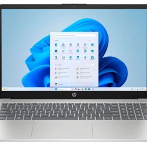 HP 15-FD0557 I7-1255U | RAM 12GB | SSD 512GB | PANTALLA 15.6 | WIN 11 | TECLADO US | NATURAL SILVER