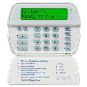 TECLADO PK5500L DSC 64 ZONAS LCD ALFANUMéRICO, FRASES COMPLETAS DE HASTA 32 CARACTERES, LíNEA POWE