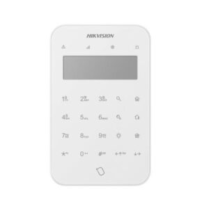 TECLADO HIKVISION DS-PK1-LT-WB LCD INALAMBRICO |COMPATIBLE AX PRO | ALARMA