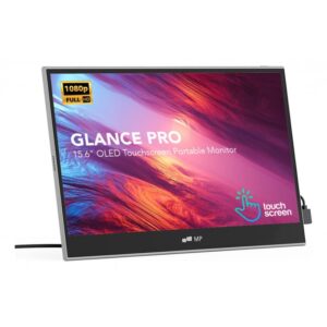 ACCESORIOS BYH MONITOR PORTATIL PARA NOTEBOOK GLANCE PRO OLED 15.6 TOUCH