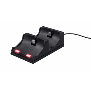 ACCESORIOS TRUST BASE DE CARGA DOBLE PARA MANDOS PS4 GXT235