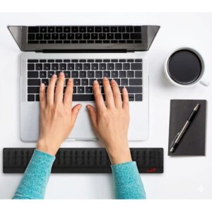 APOYA MUÑECAS PAD TECLADO GENIUS G-WP 200M VISCOELASTICO