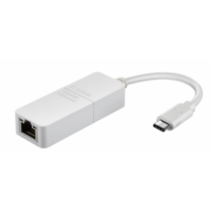 D-LINK ADAPTADOR USB-C A ETHERNET DUB-130 USB-C TO GIGABIT