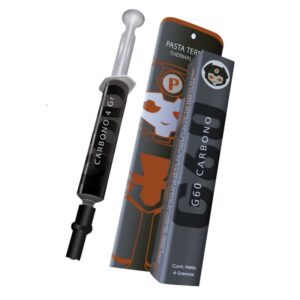 GRASA SILICONADA PASTERMAX PARA CPU G60 (GRIS) CARBONO